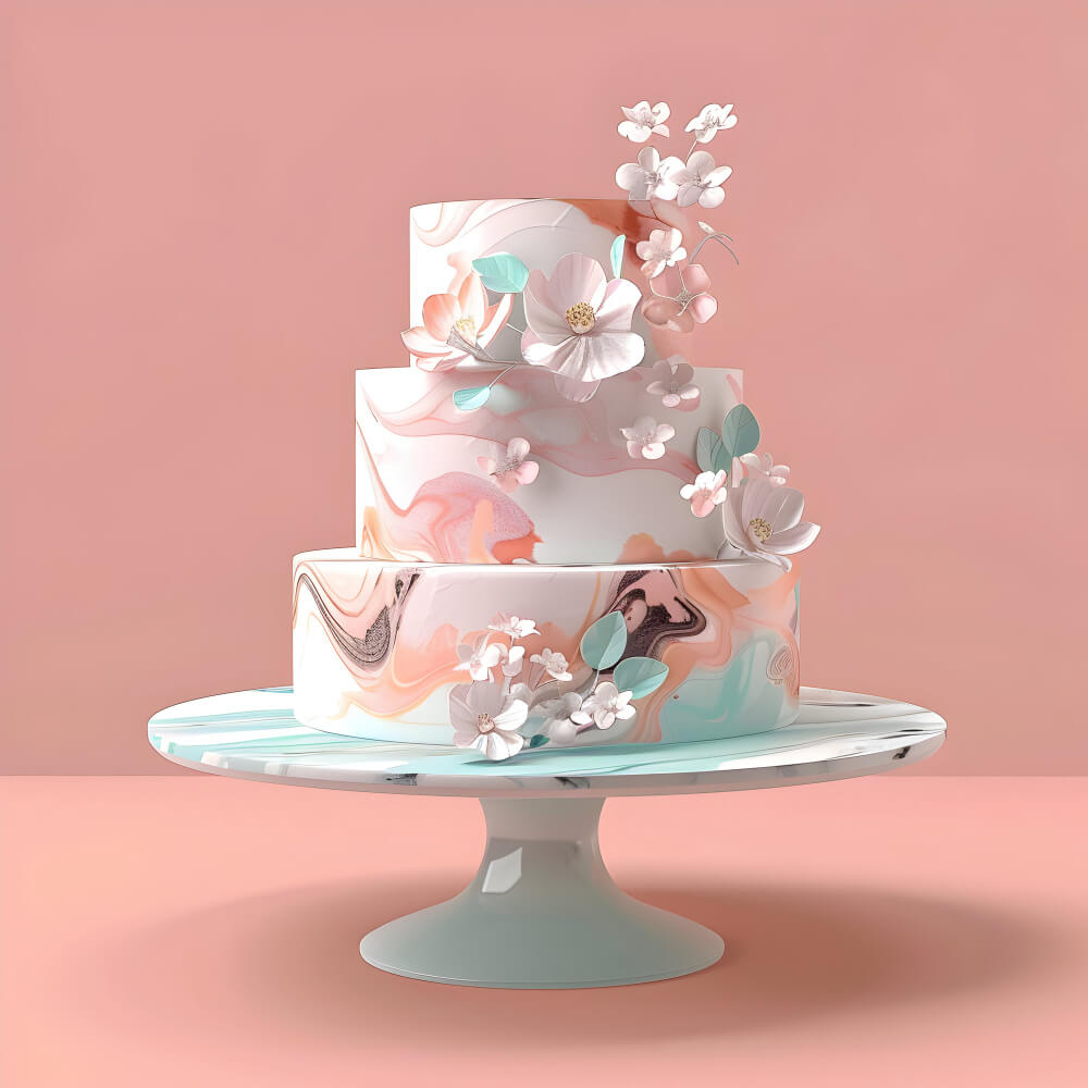 light color cake