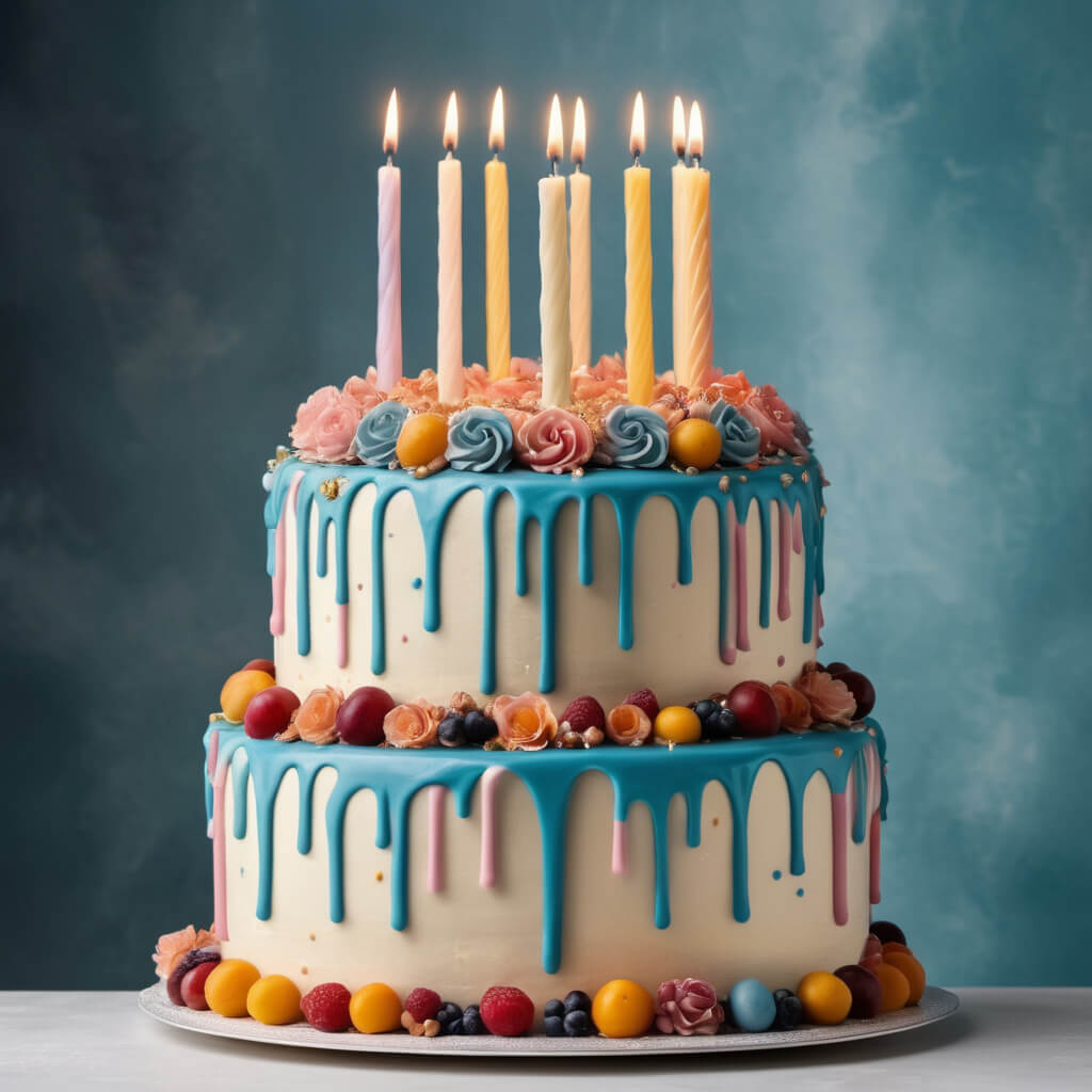 birthday cake kek lefolyassal