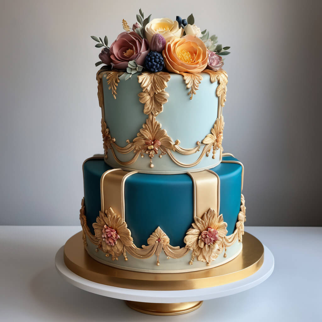 elegant blue